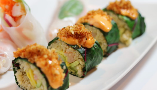 Mocki-Roll with Chard and Quinoa